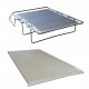 Som'Toile Folding Pull Out Bed Base and Mattress