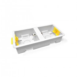 1+1 Dual Gang Dry Lining Box 35mm