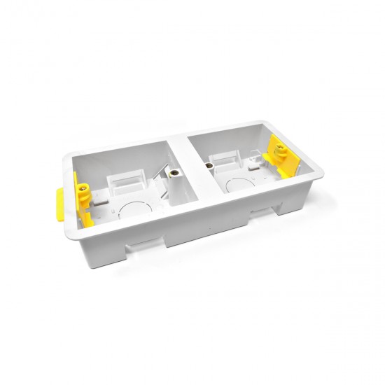 1+1 Dual Gang Dry Lining Box 35mm