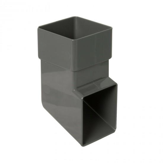 Square Line Gutter Downpipe Shoe Anthracite