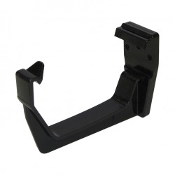 Square Line Gutter Bracket Black