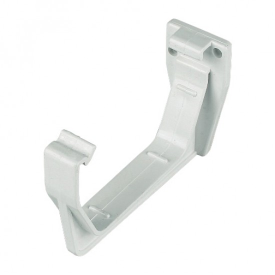 Square Line Gutter Bracket White