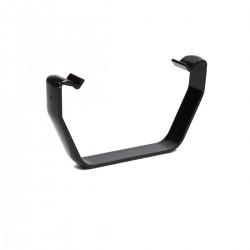 Square Line Gutter Clip Black