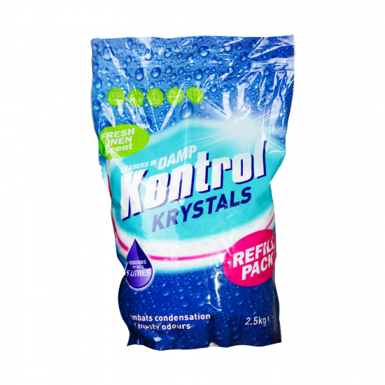 Kontrol Krystals 2.5Kg Pack - Linen Scent