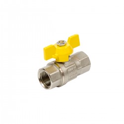 Tee Handle 1/2" Female x Female Gas Ball Valve