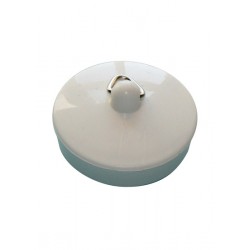 White Bath / Sink Plug 1 1/2"