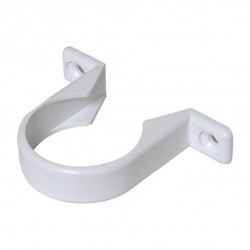 32mm White Pipe Clip