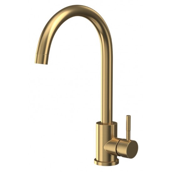 Manhattan Mono Mixer Tap Brushed Brass