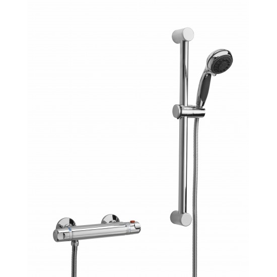 Thermostatic Bar Shower Mixer with 150cm Riser