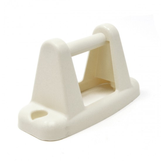 Lever Release Door Retainer Clip Cream