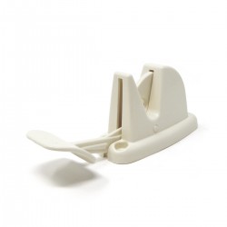 Lever Release Door Retainer Clip Cream