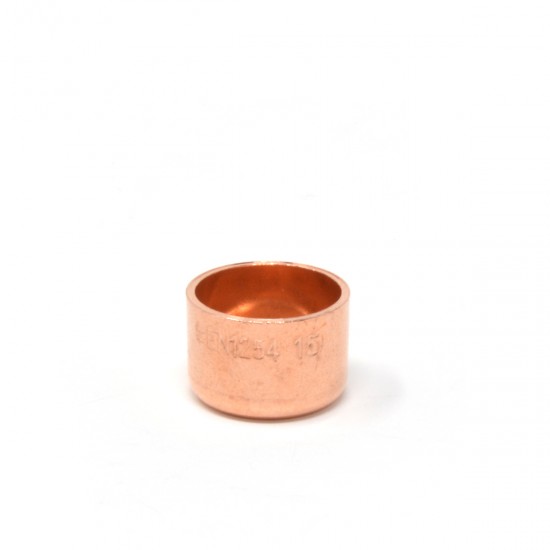 15mm Copper Cap End Feed