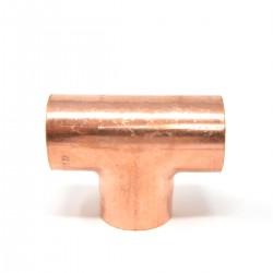 End Feed 22mm Copper Tee